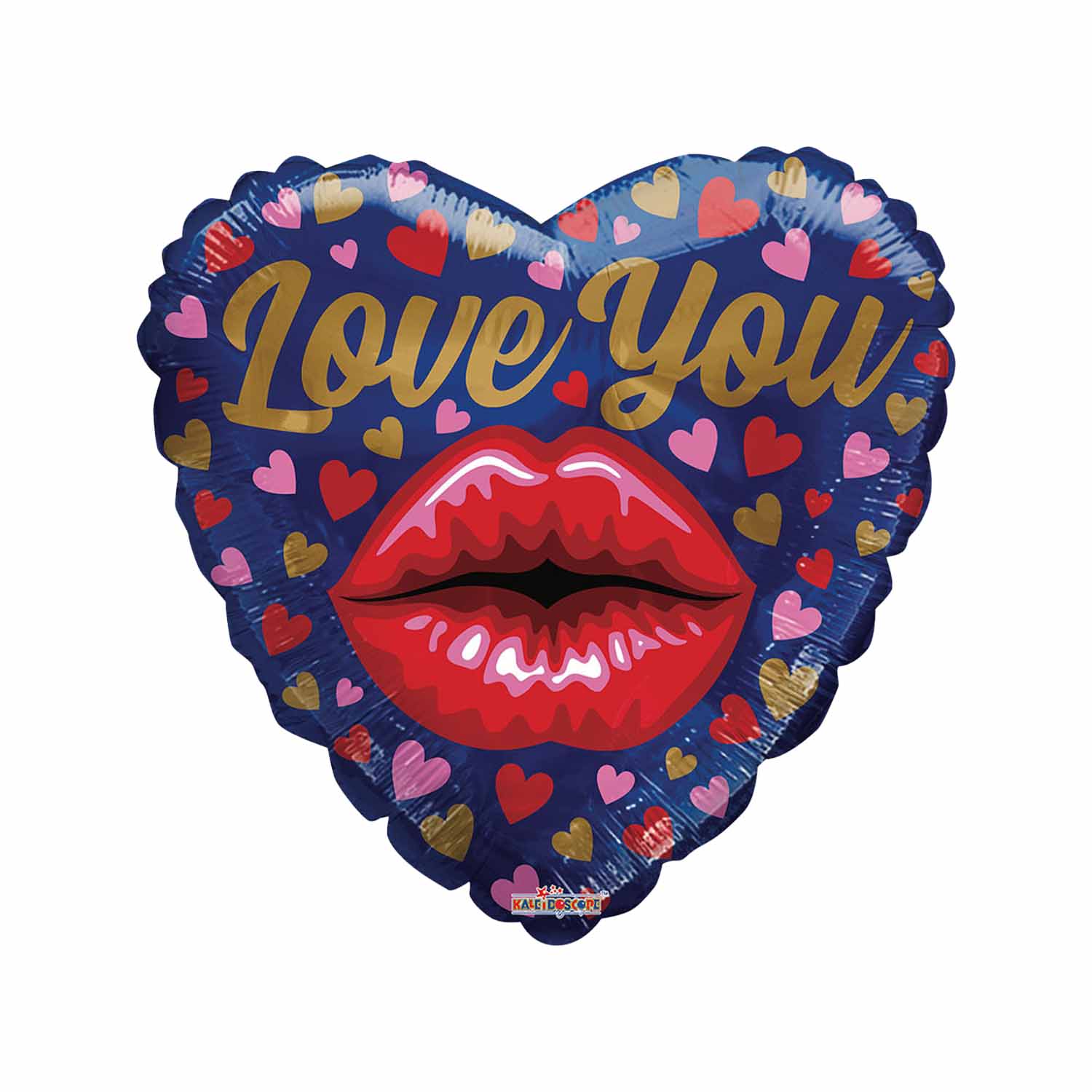 Palloncino cuore love you bacio 18